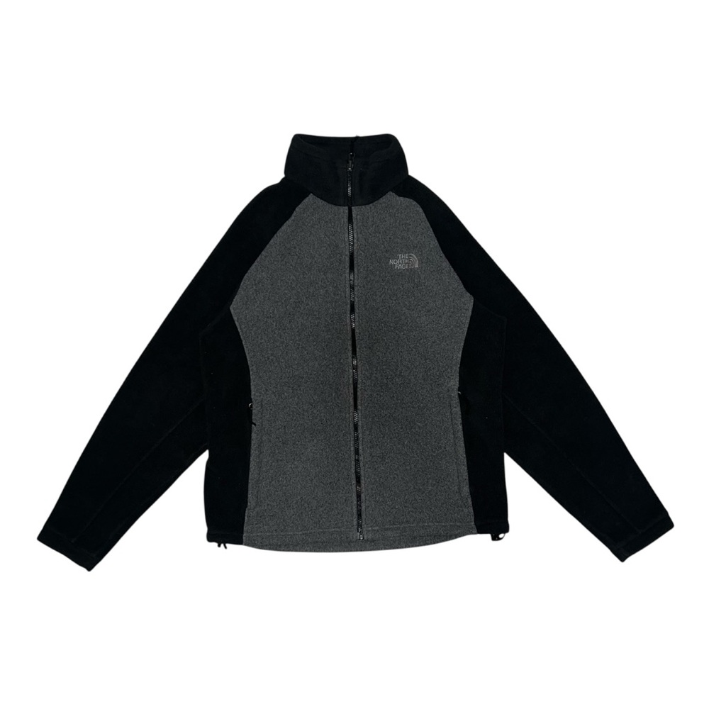 The North Face Men’s Polar Jacket Black And Gray Size M